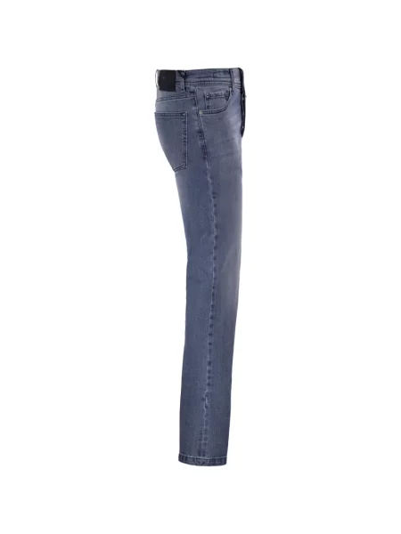 Blugi Kiton cu 5 buzunare albastru