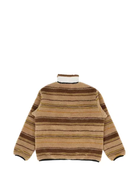 Geacă Ranra din fleece maro