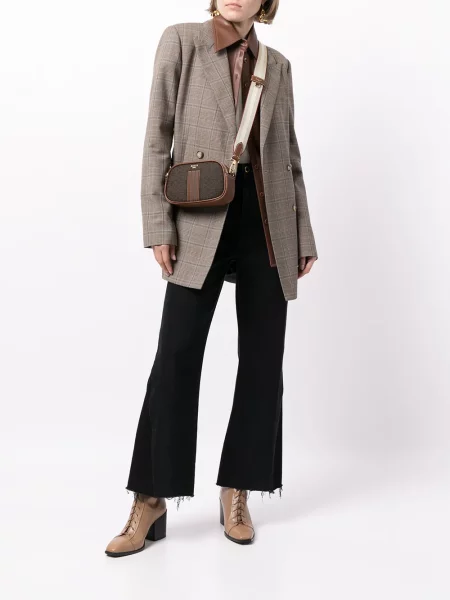 Geanta crossbody Bally maro