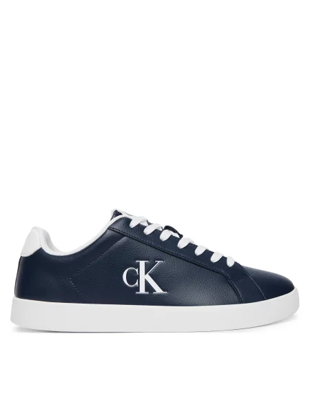 Calvin Klein Superge 3 Cupsole Derby Pu Tmb Mornarsko modra