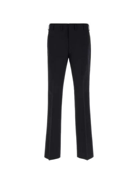 Pantaloni Prada de lână negru