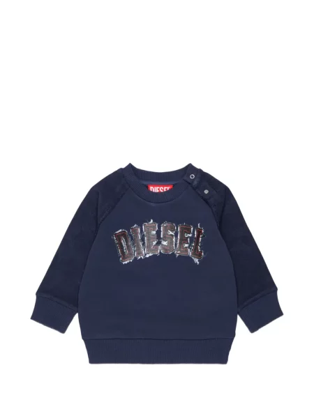 Bluza dziecięca Diesel niebieska