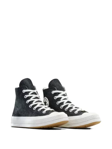 Sneakerși Converse Chuck 70 din piele de căprioară cu broderie alb