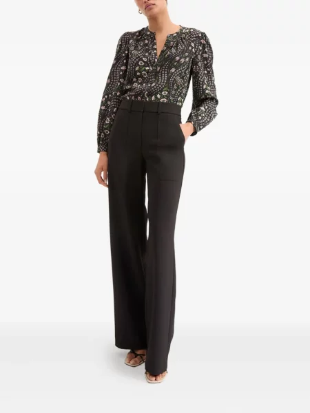 Pantaloni Veronica Beard negru