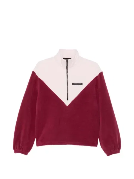 Hanorac din fleece Canada Goose din fleece roșu