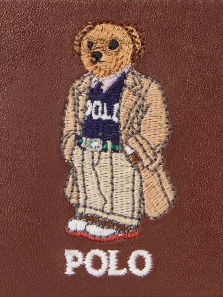 Μικρός κασκέτο Polo Ralph Lauren με χαμηλή μέση υφαίνω διαγωνίως πράσινο