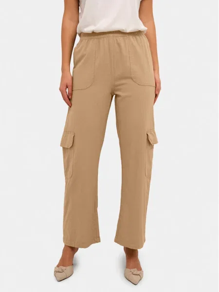 Kaffe Pantaloni din Naya bej