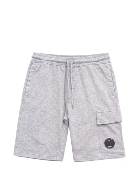 Șnur de strângere pantaloni scurți C.p. Company cu buzunare aplicate gri