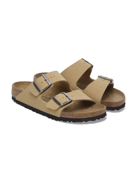 Шлепанцы Birkenstock бежевые