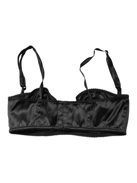 Biustonosz balkonetka Dolce And Gabbana czarna