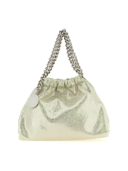 Torebka Stella Mccartney ze sznurkiem zielona