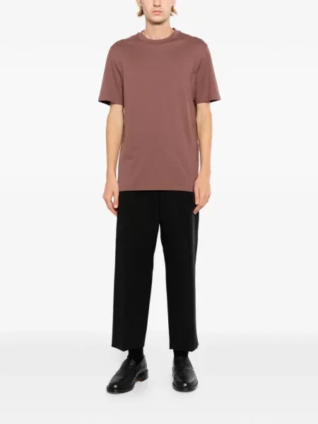 Tricou Brioni maro