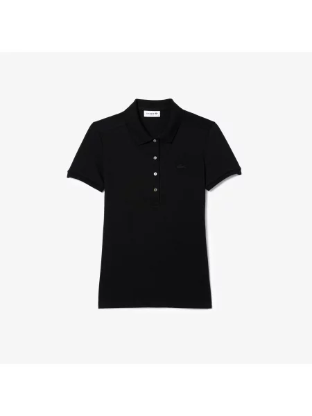 Поло Lacoste черное