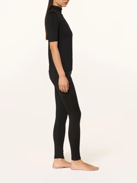 Termo legíny icebreaker Merino Oasis High Rise black černé