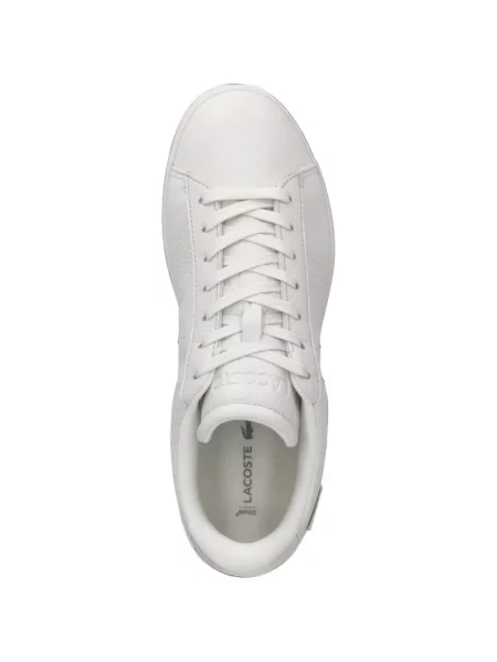 Sneakerși Lacoste cu autograf alb