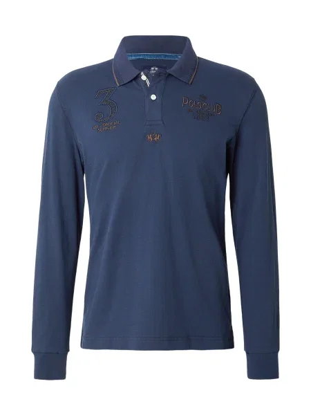 La Martina Tricou bleumarin maro