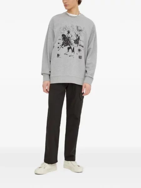Scurt pantaloni scurți Levi's® cu broderie cu dungi alb