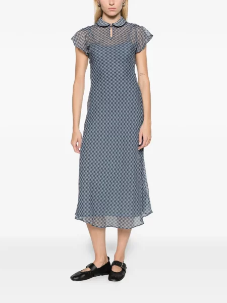 Rochie midi Damson Madder gri
