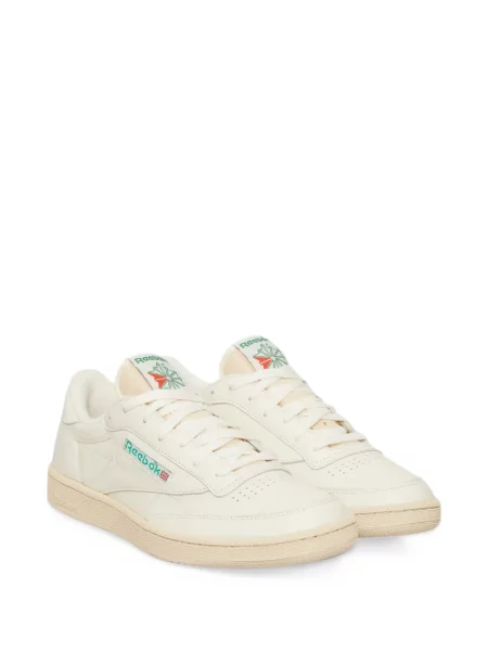 Bőr sneaker Reebok Club C 85 fehér