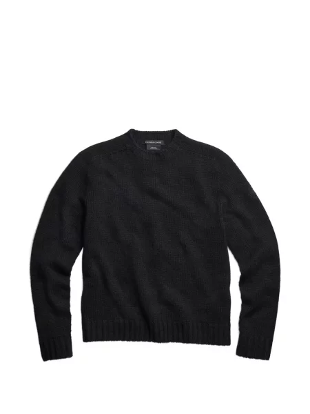 Sweter Canada Goose z logo czarny