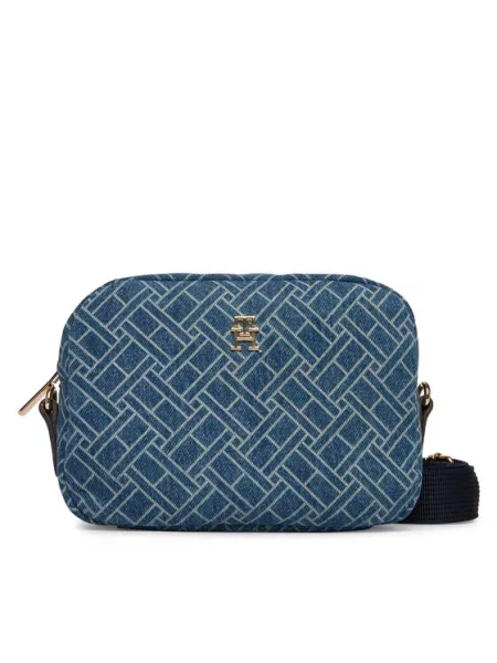 Tommy Hilfiger Rankinė Popette Camera Bag Denim Flag mėlyna