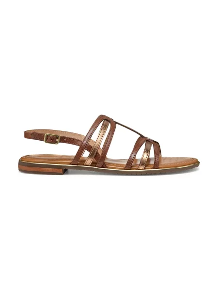 Pantofi Geox din piele maro