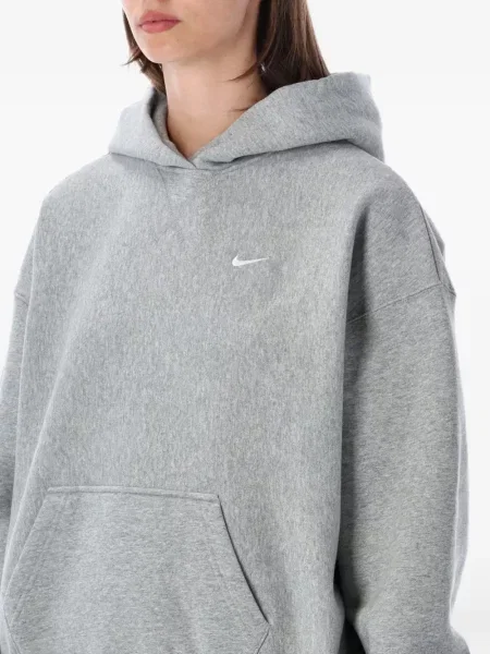 Φλοράλ μπλούζα Nike με απλικέ με ψηλή μέση μαύρο