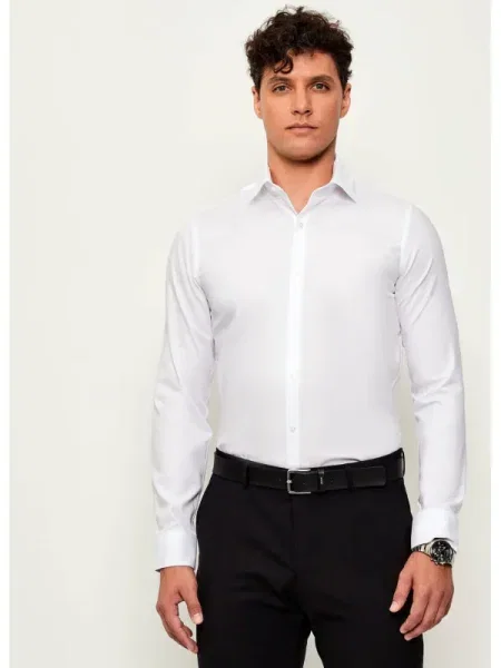 Calvin Klein ing olasz galléros slim fehér