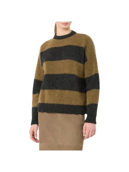 Sweter Weekend Max Mara wełniany zielony