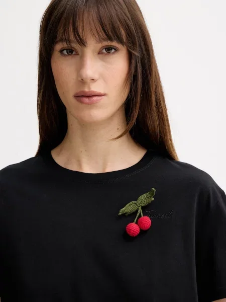 Póló Twinset fekete