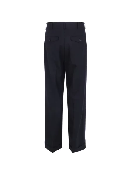 Pantaloni Junya Watanabe de lână negru