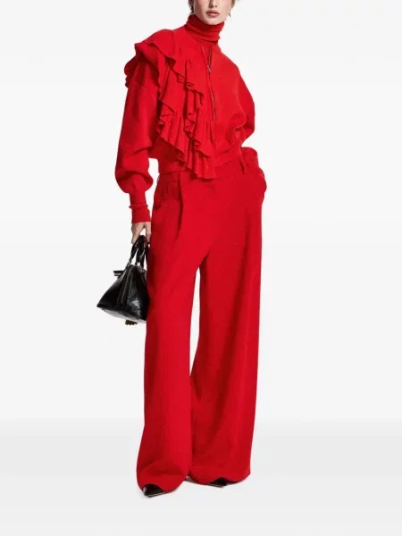Pantaloni Essentiel Antwerp roșu