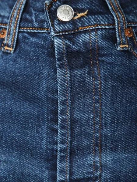 Široke traperice Lois Jeans s autogramom plava