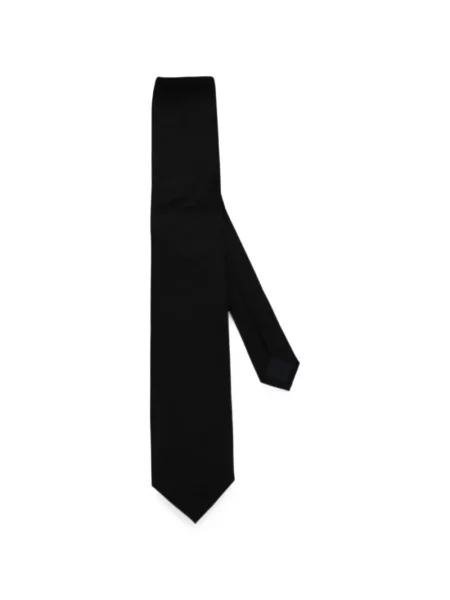 Cravată Corneliani de mătase negru