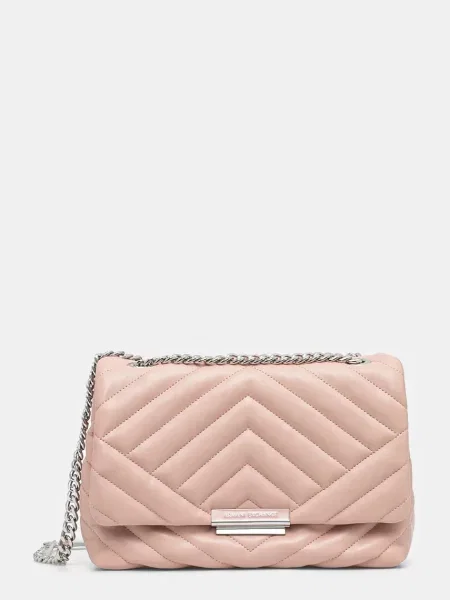 Чанта Armani Exchange розово