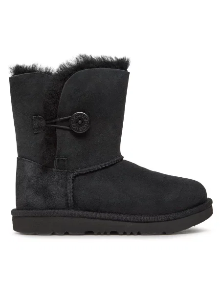 Μπότες Χιονιού Ugg K Bailey Button II μαύρο