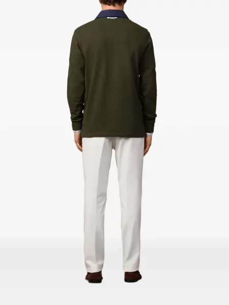 Tricou polo Hackett London verde