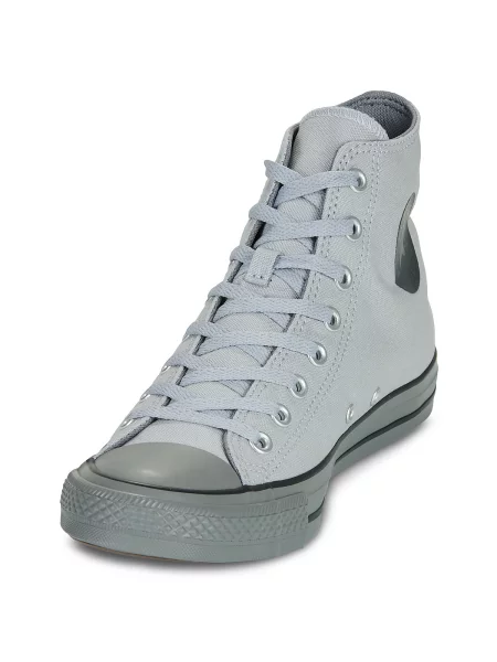 Členkové topánky Converse sivá