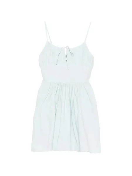 Bluzka Rotate Birger Christensen wiązana niebieska