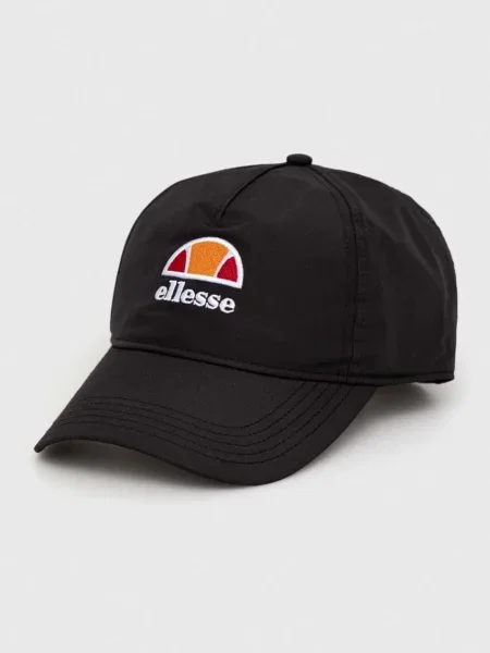 Czapka z daszkiem Ellesse czarna