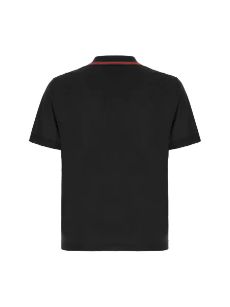 Koszulka polo Gucci czarna