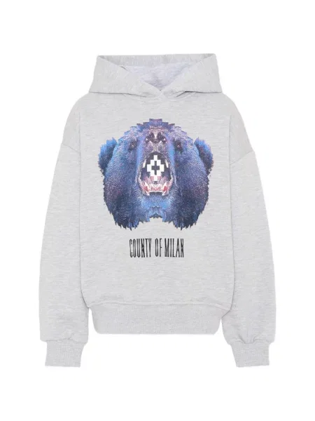 Bluza z kapturem dziecięca County Of Milan szara