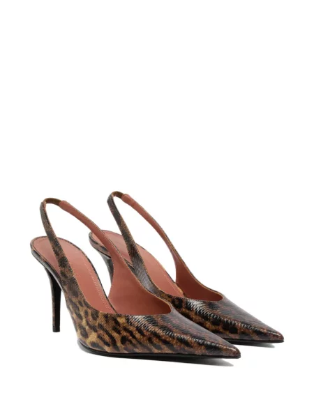 Pantofi cu toc Amina Muaddi slingback
