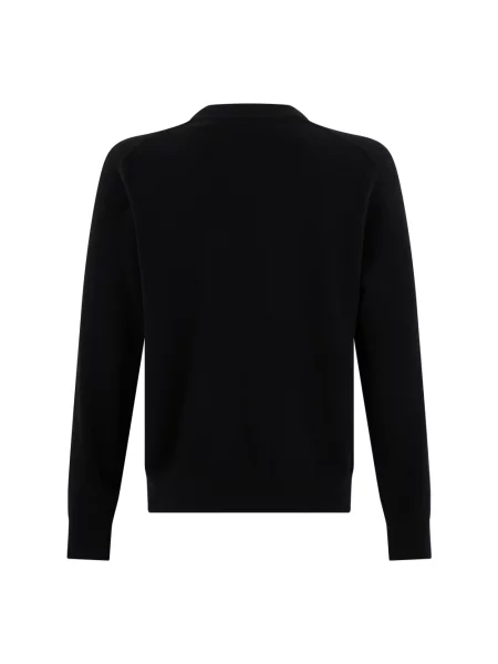 Sweter Burberry czarny