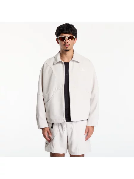 Jachetă Nike ACG Dolomiti Corduroy Jacket Lt Orewood Brn/ Lt Crimson/ Summit White XL alb