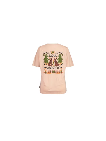 Maloja Distelfalter Bloom W T-shirt W Kobiety Koszulki Maloja Size: S różowy