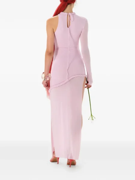 Rochie maxi Manuri de costum roz