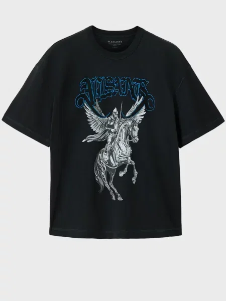 Футболка Allsaints чорна