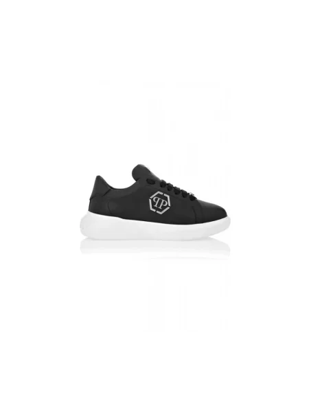 Sneakersy Philipp Plein skórzane czarne