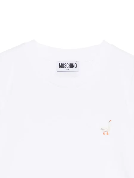 Koszulka dziecięca Moschino biała